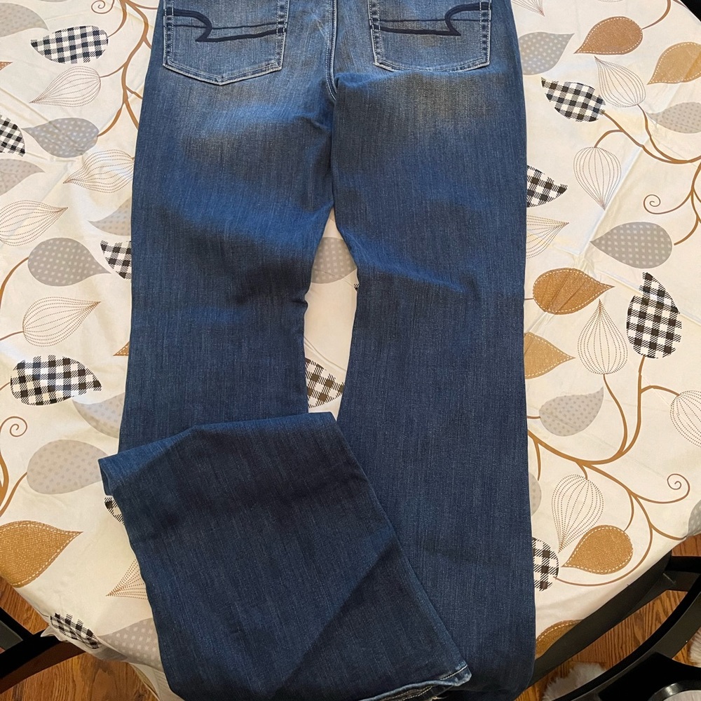 American Eagle womens jeans hi-rise artist flare